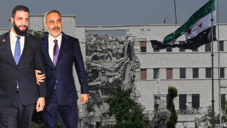 Hakan Fidan Ahmed eş Şara Suriye