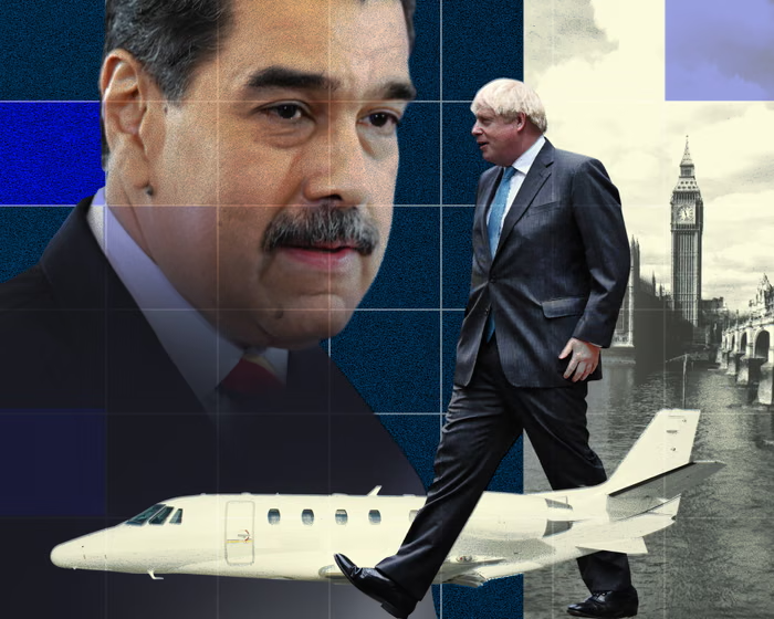 Maduro ve Boris Johnson