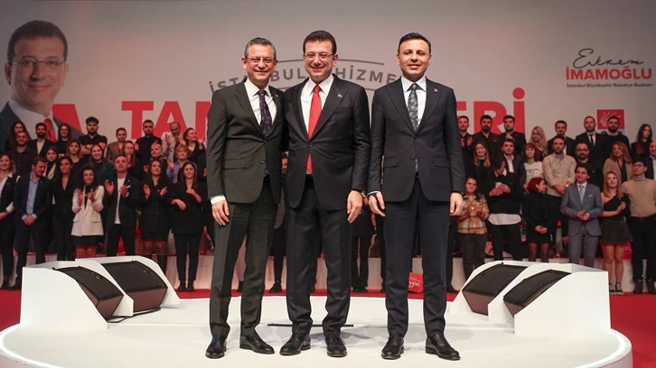 Özgür Özel Özgür Çelik Ekrem İmamoğlu