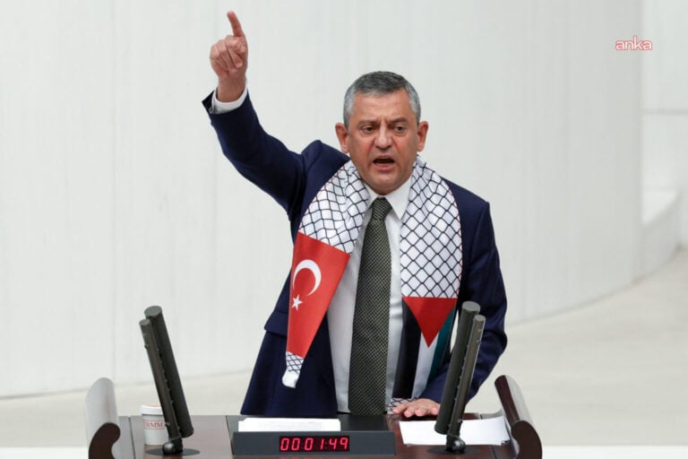 Özgür Özel Filistin
