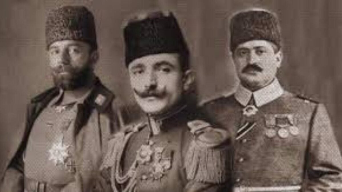 Enver, Cemal ve Talat Paşa