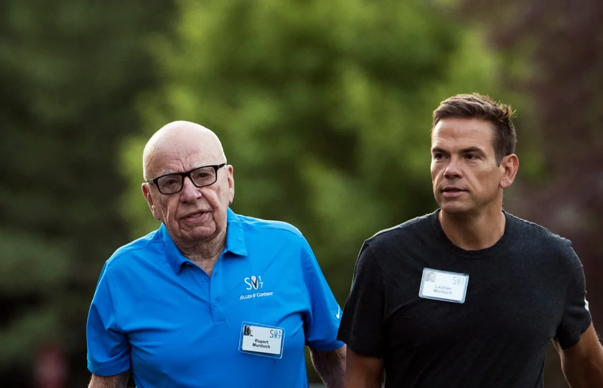 Rupert Murdoch ve Lachlan Murdoch