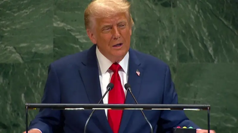 Trump'tan BM'ye eleştiri: "Savaşları çözen şey eylemlerdir, boş laflar değil"