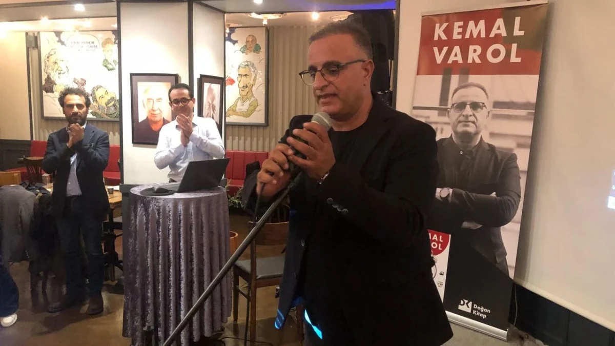 Kemal Varol yeni romanını memleketi Diyarbakır'da tanıttı