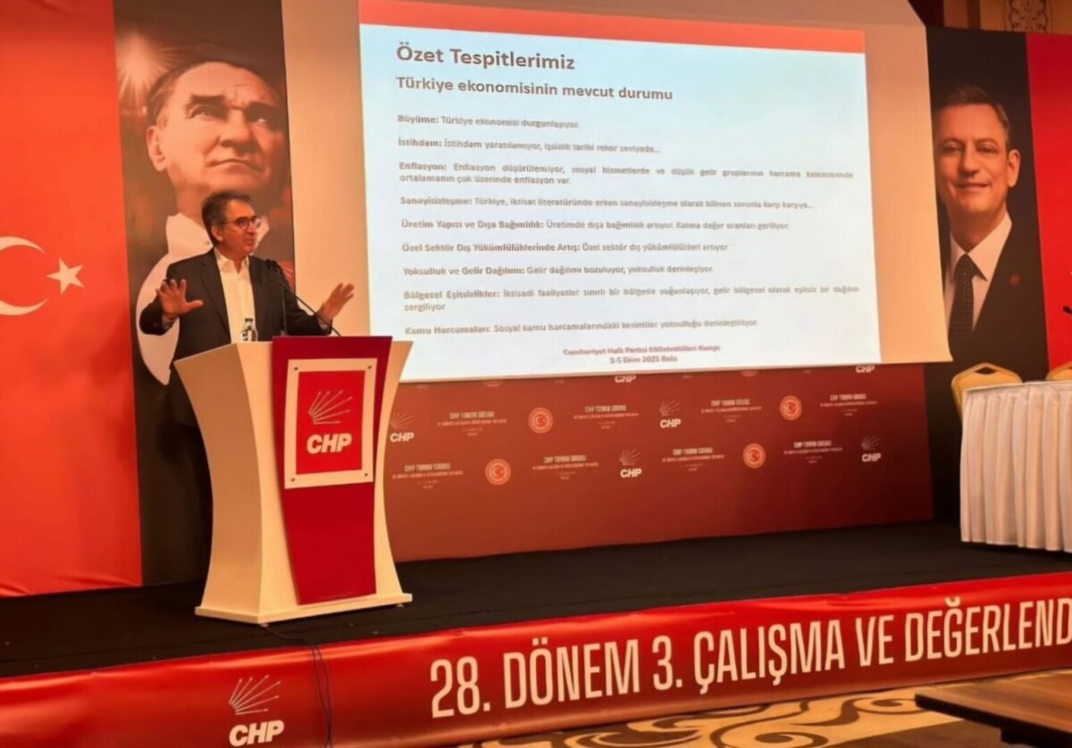 Yalçın Karatepe sunum yaptı: “AKP’nin sanayi politikası iflas etti"