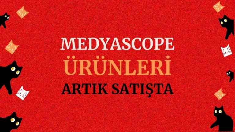 Medyascope ürünleri artık satışta