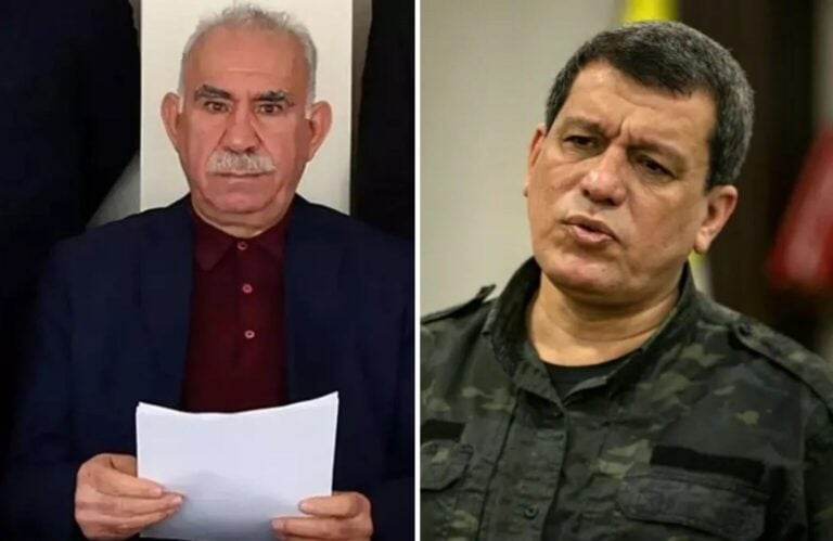 Öcalan ve Mazlum Abdi