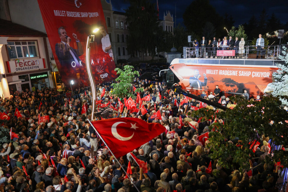 CHP Bolu mitingi