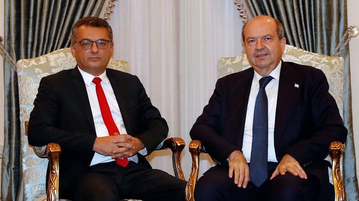 Tufan Erhürman ve Ersin Tatar