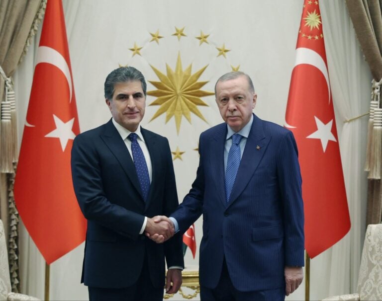 Neçirvan Barzani ve Erdoğan
