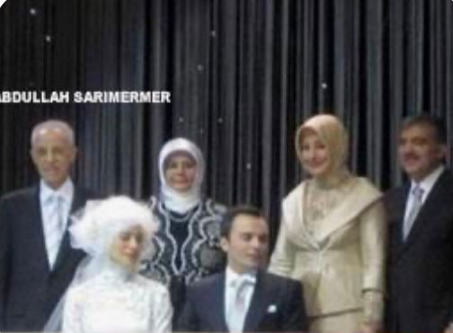 Abdullah Sarımermer'in oğlu Mehmet, Abdullah Gül'ün kızı Kübra ile evli.