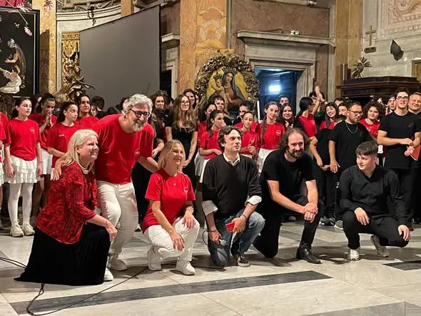 Antakya Gençlik Korosu Roma'da konser verdi, gelir Filistin'e bağışlandı