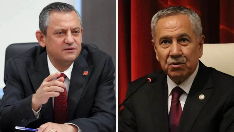 Özel'den Bülent Arınç'a: "Geçen yıldan beri partim saldırı altında"