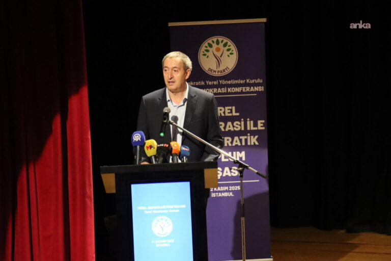 DEM Parti Eş Genel Başkanı Tuncer Bakırhan
