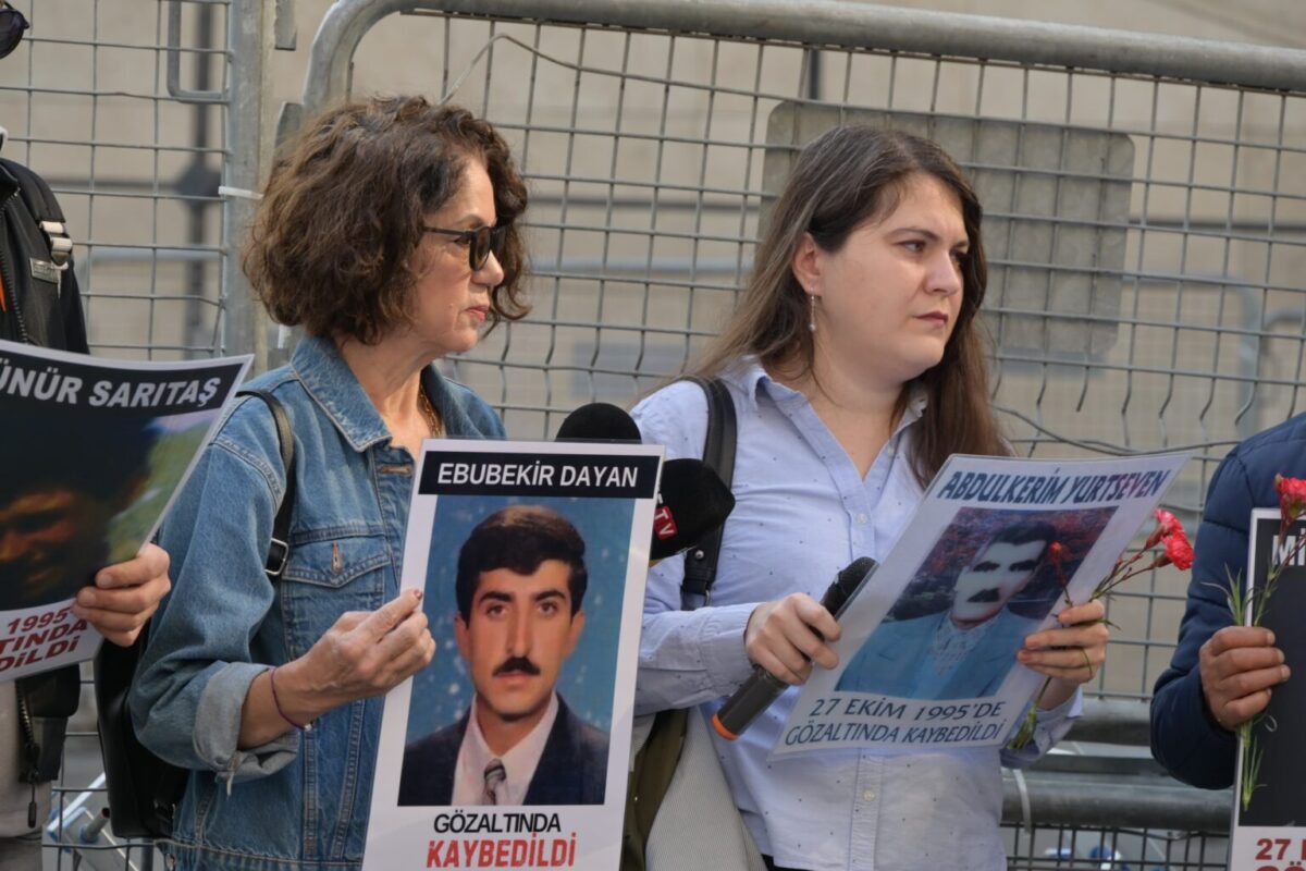 Cumartesi Anneleri Yurtseven, Özeken ve Sarıtaş için adalet istedi