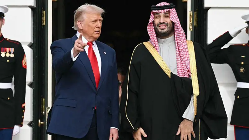 Trump ve Muhammed bin Selman