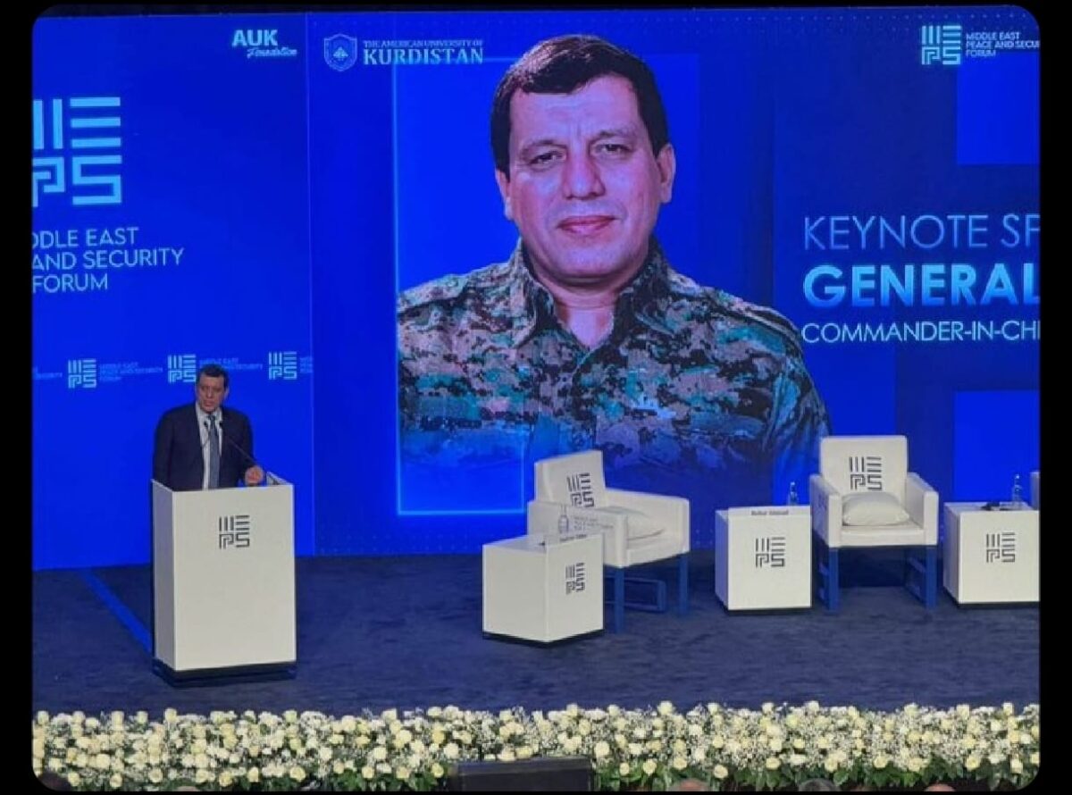 Mazlum Abdi Duhok'ta