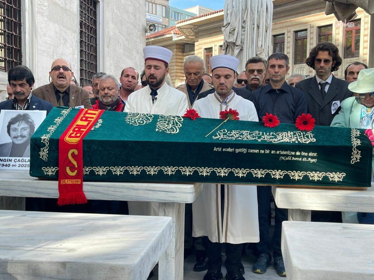 Yeşilçam oyuncusu Engin Çağlar son yolculuğuna uğurlandı