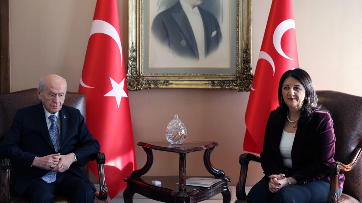 İmralı Heyeti ziyaretlerini sürdürüyor: DEM Parti MHP ile görüştü