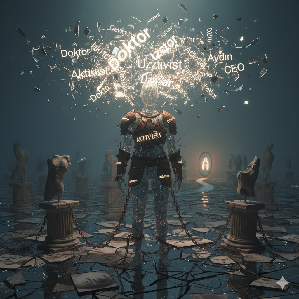 Cevat Düşün yazdı - Sıfat (unvan) fetişizmi: İnsanın kendisinden kaçışı üzerine (Görsel: Gemini)