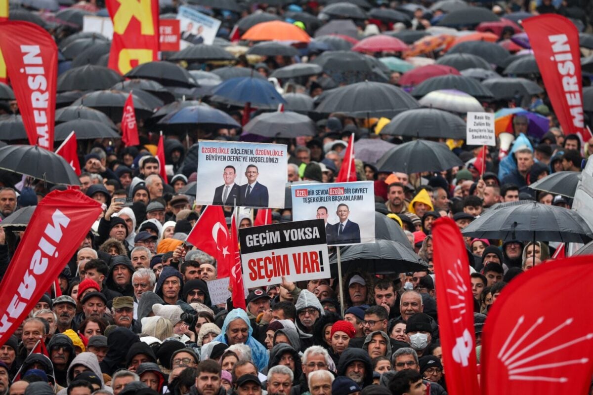 CHP'nin Hatay mitingi | Özgür Özel: "Herkes ağzından çıkan lafa dikkat edecek"