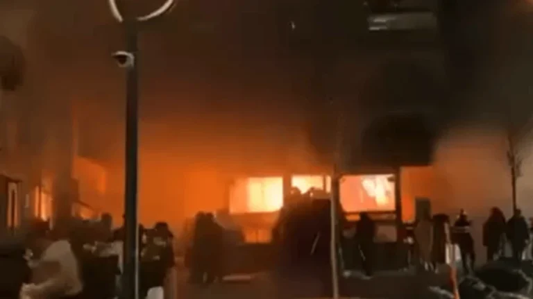 İsviçre'de patlama