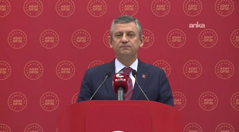 Özgür Özel: Görülmemiş bir gelir adaletsizliği yaşıyoruz