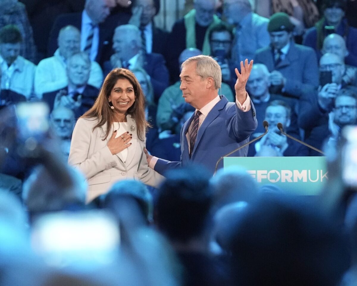 Suella Braverman ve Nigel Farage