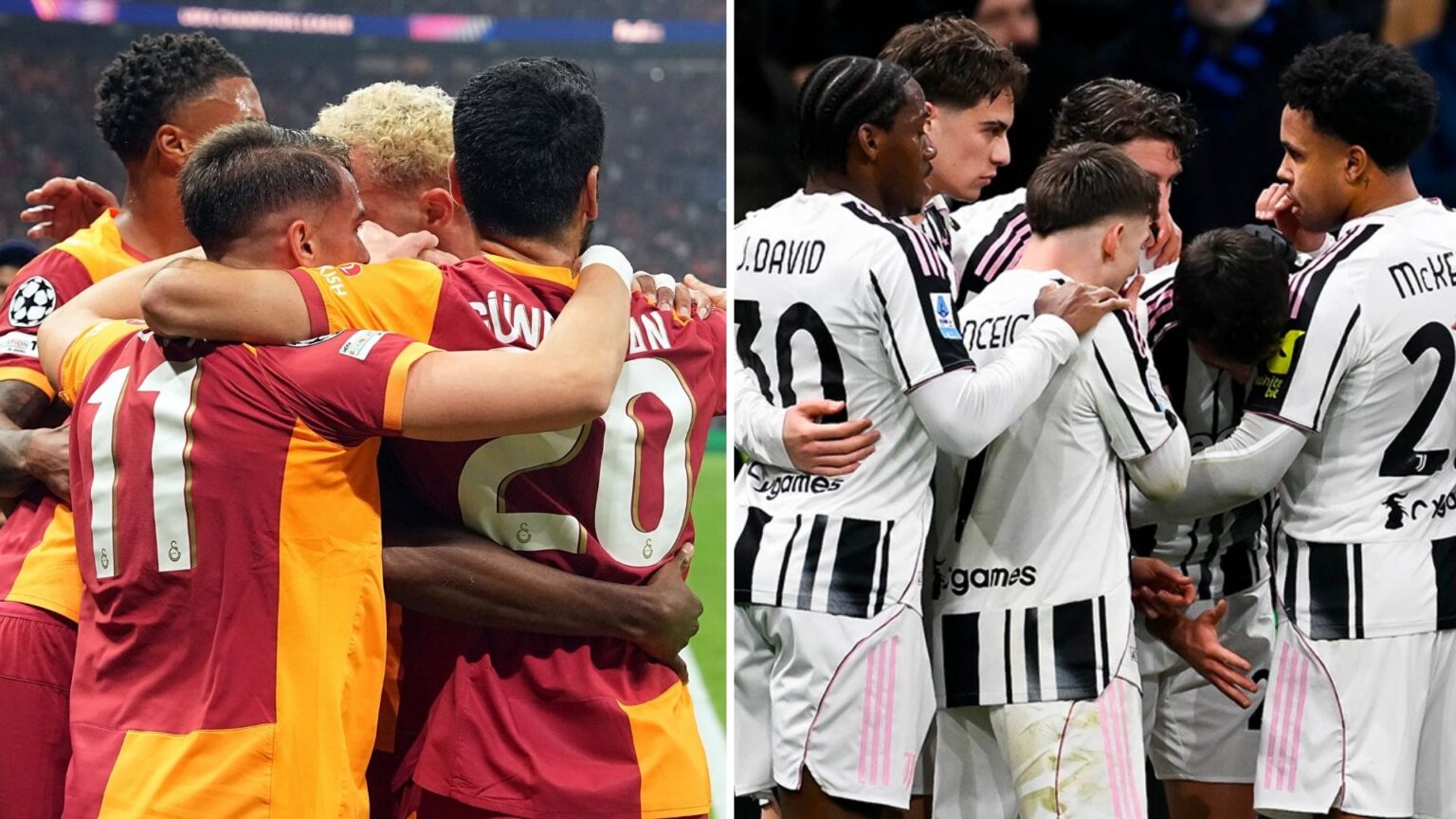 Şampiyonlar Ligi’nde Galatasaray’ın rakibi Juventus