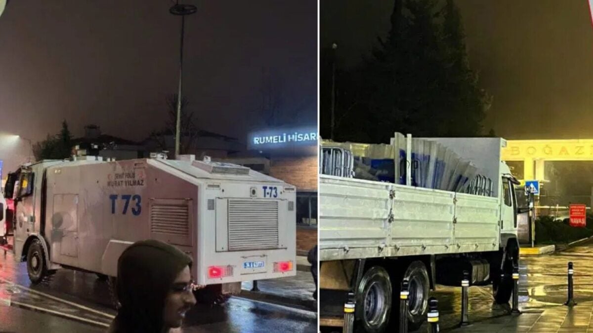 Boğaziçi Üniversitesi’nde kulüp odaları gece polis baskınıyla boşaltıldı