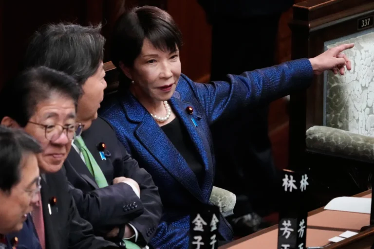 Takaichi reelected as Japan’s prime minister with a goal of pushing to the right4