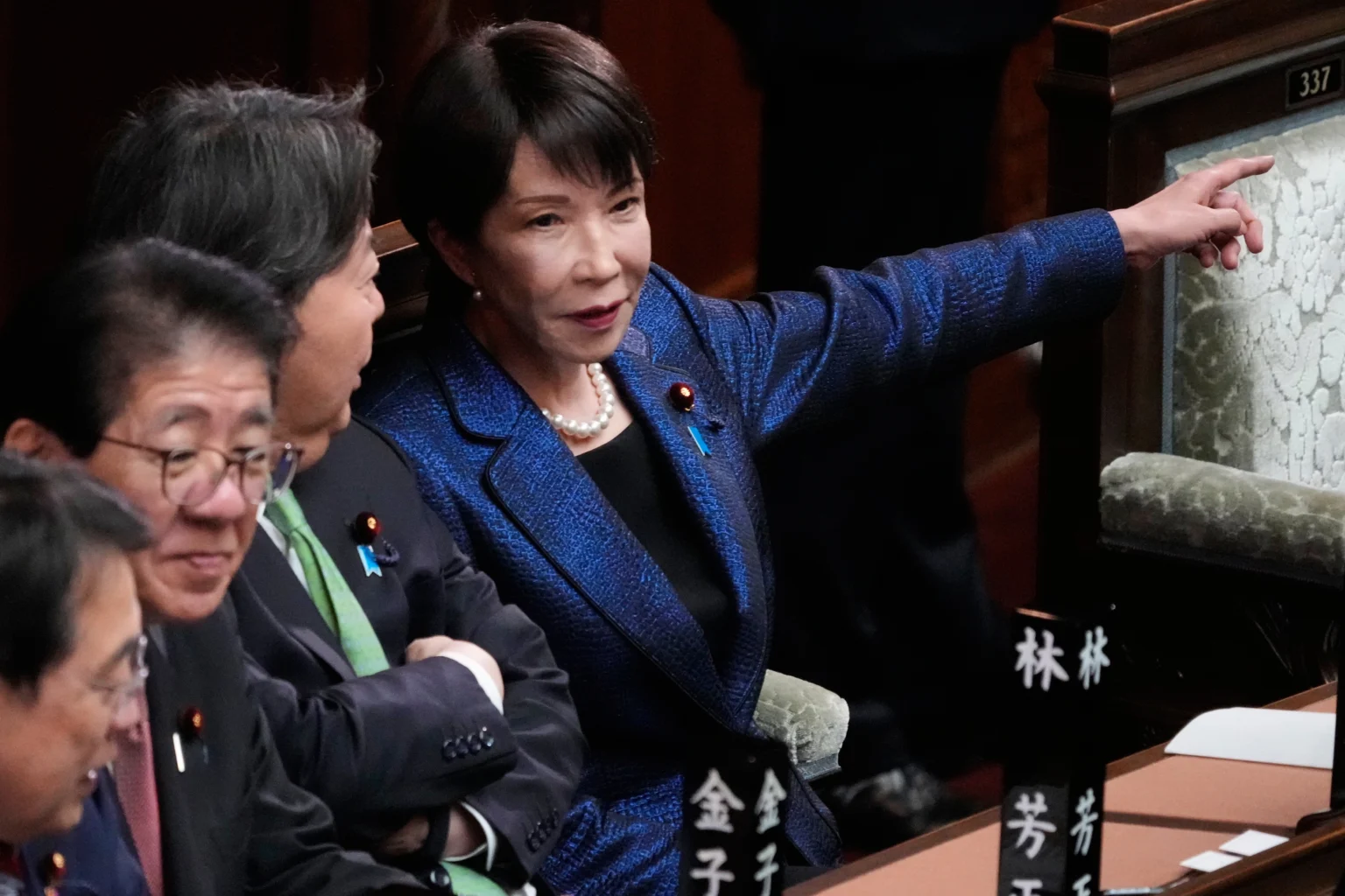 Takaichi reelected as Japan’s prime minister with a goal of pushing to the right
