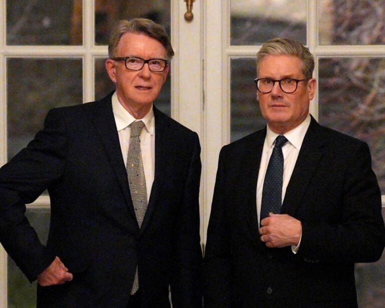 Peter Mandelson ve Keir Starmer