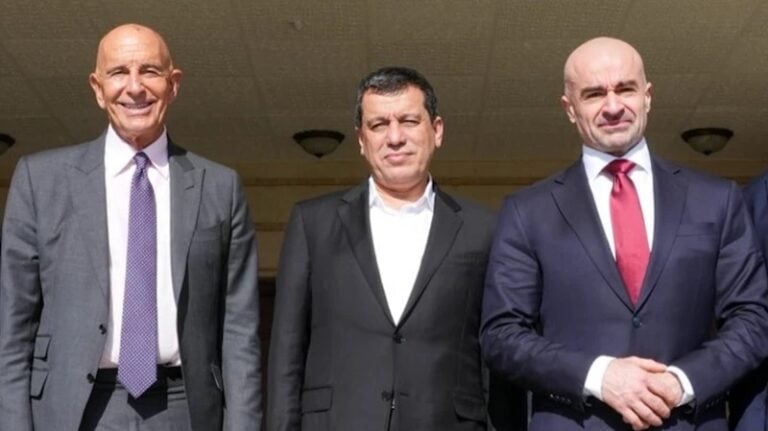 Tom Barrack, Mazlum Abdi ve Bafel Talabani