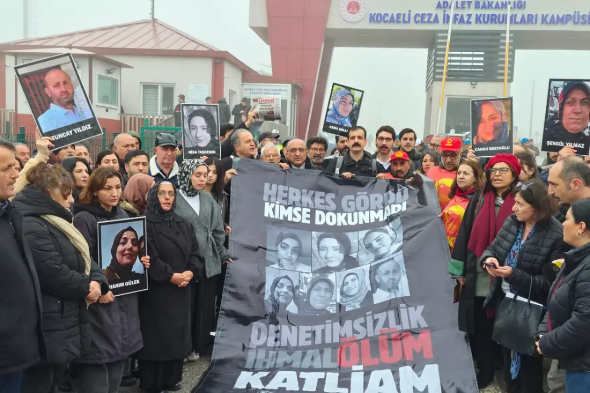 Dilovası davası başladı: Aileler adalet bekliyor