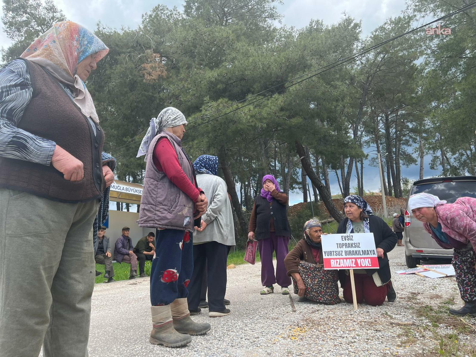 Akbelen’de tapu sahiplerine haber verilmeden bilirkişi keşfi başladı