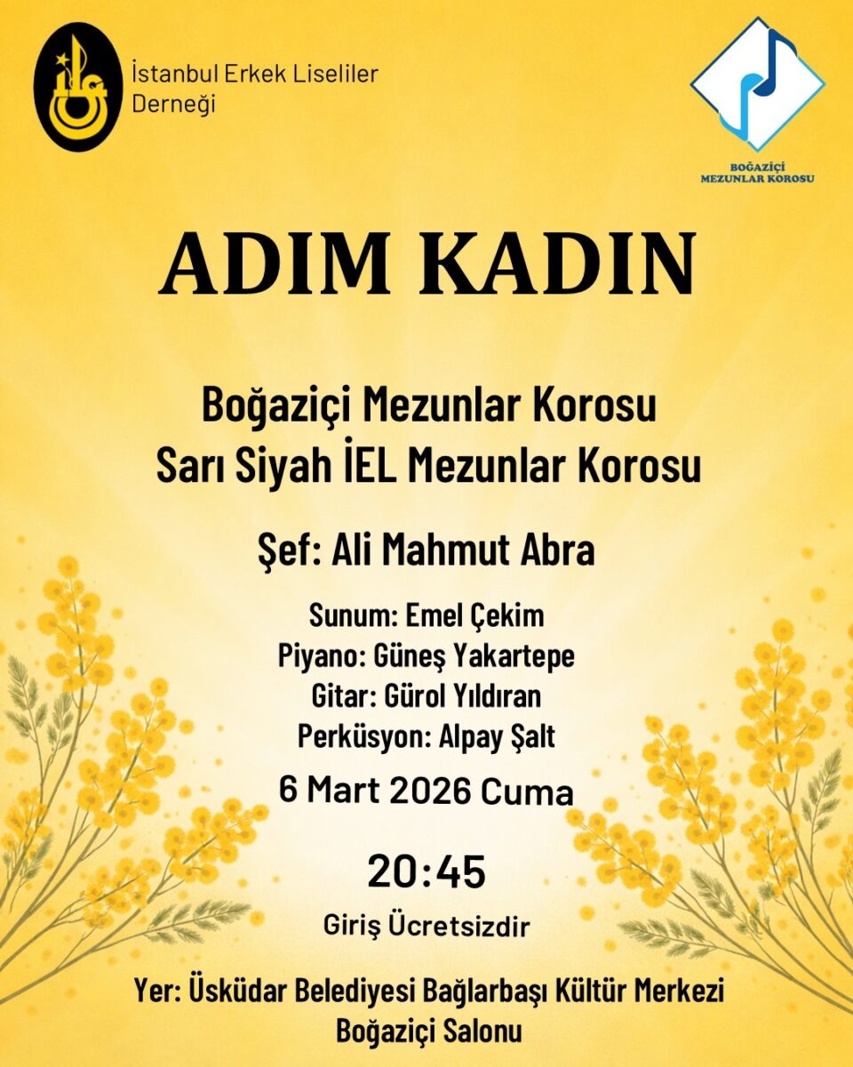 Boğaziçi ve İEL mezunları kadın sesini koroda birleştiriyor