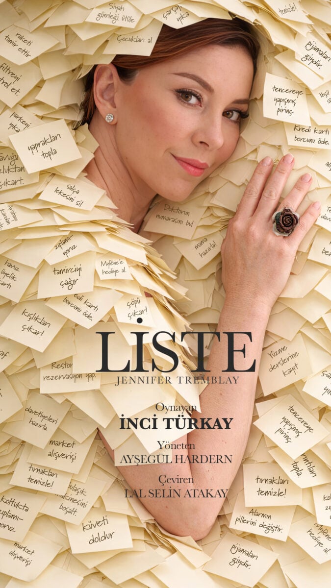 "Liste" İnci Türkay'ın yorumuyla tiyatro sahnesinde: "Bir şeyi unuttum ve şimdi hayatım değişti"