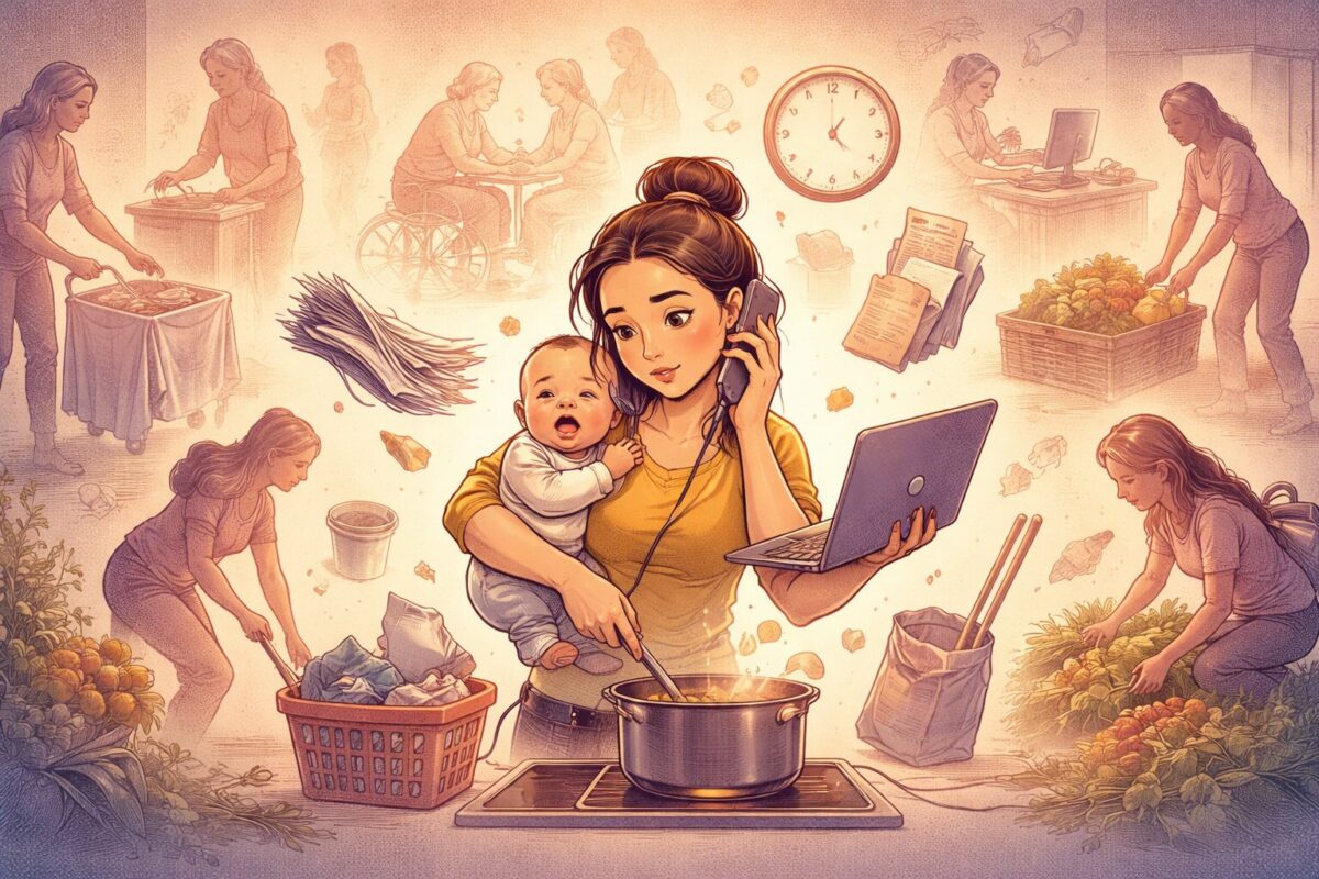 Kadınlar gününde kadının