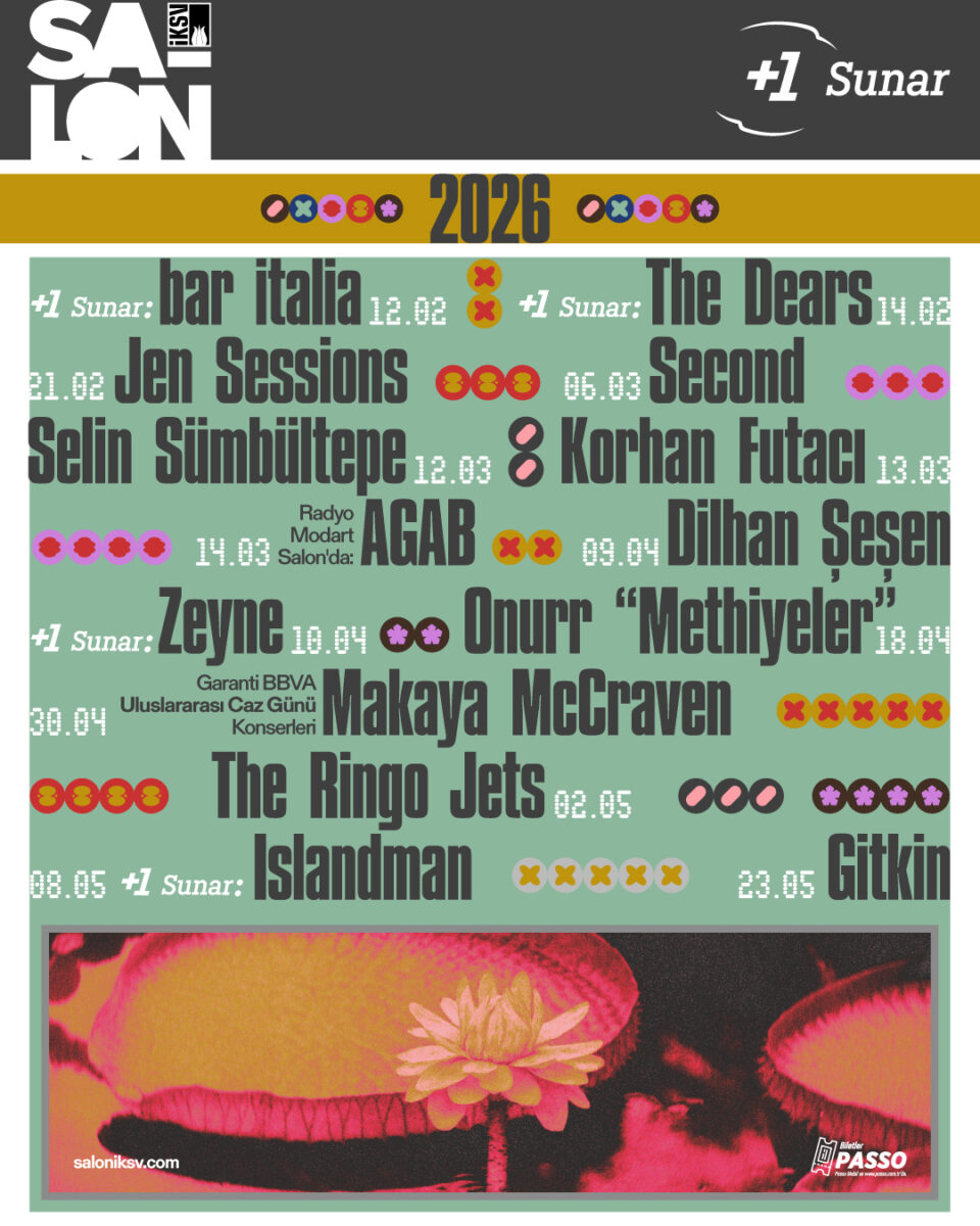 Salon İKSV, martta punk-rock'tan uda sekiz konserle kapılarını açıyor