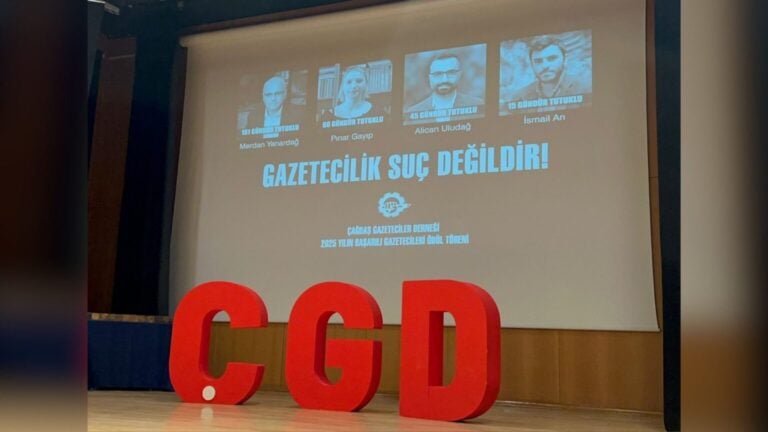 ÇGD 2025 Başarılı Gazeteciler