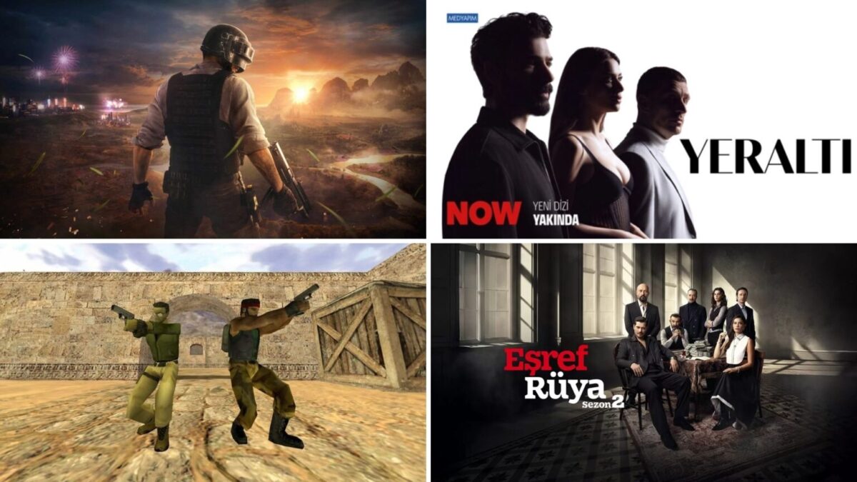 diziler ve video oyunlar