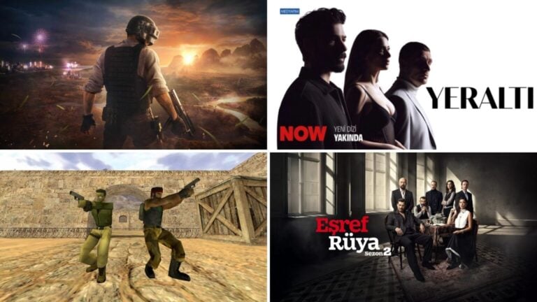 diziler ve video oyunlar