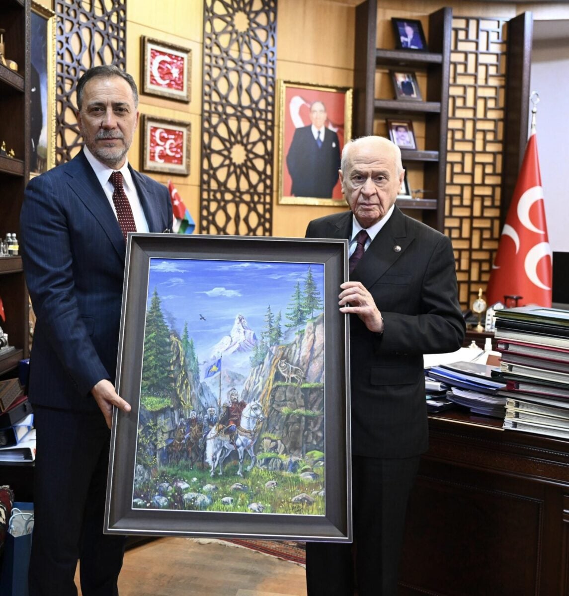 Volkan Yılmaz ve Bahçeli