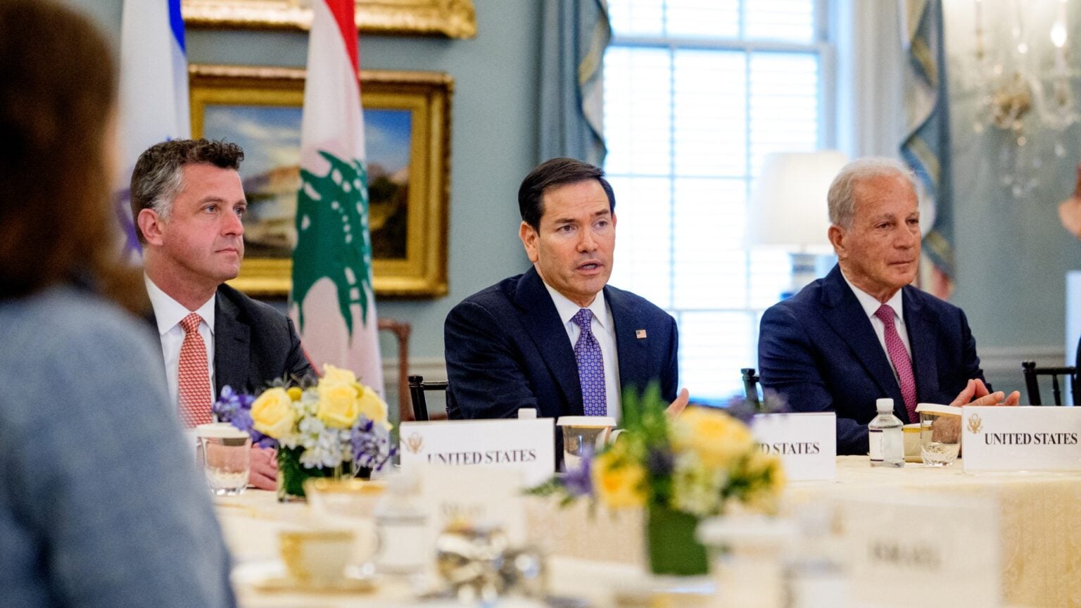 1993’ten sonra ilk kez: İsrail ile Lübnan aynı masada buluştu