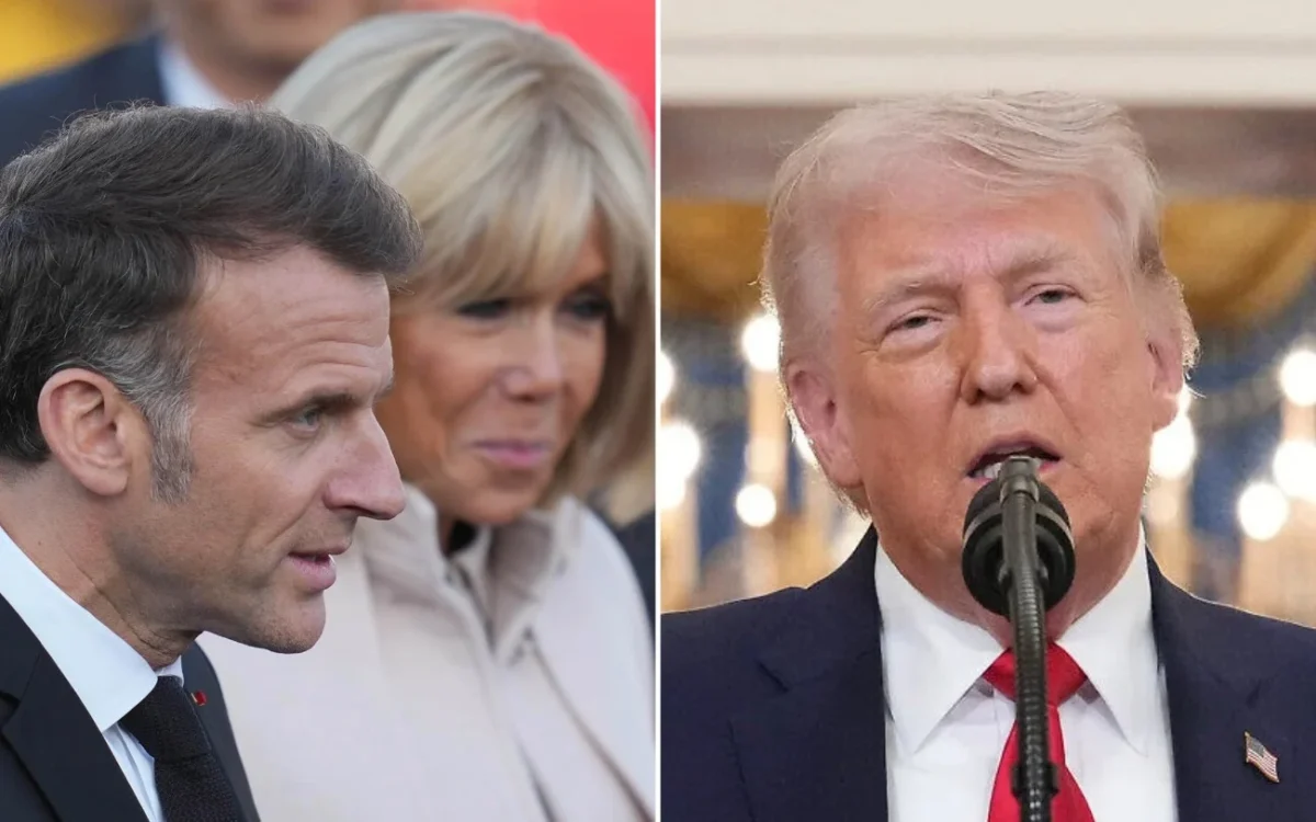 Macron ve Trump