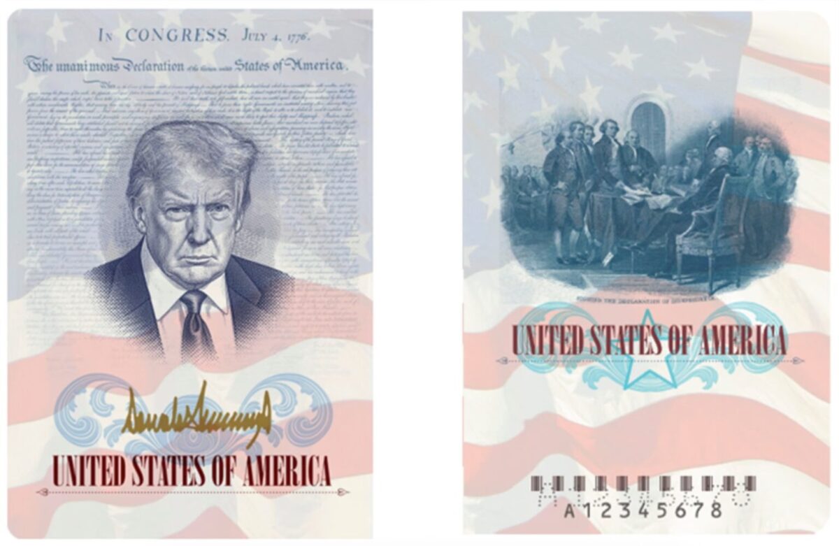 donald trump pasaport