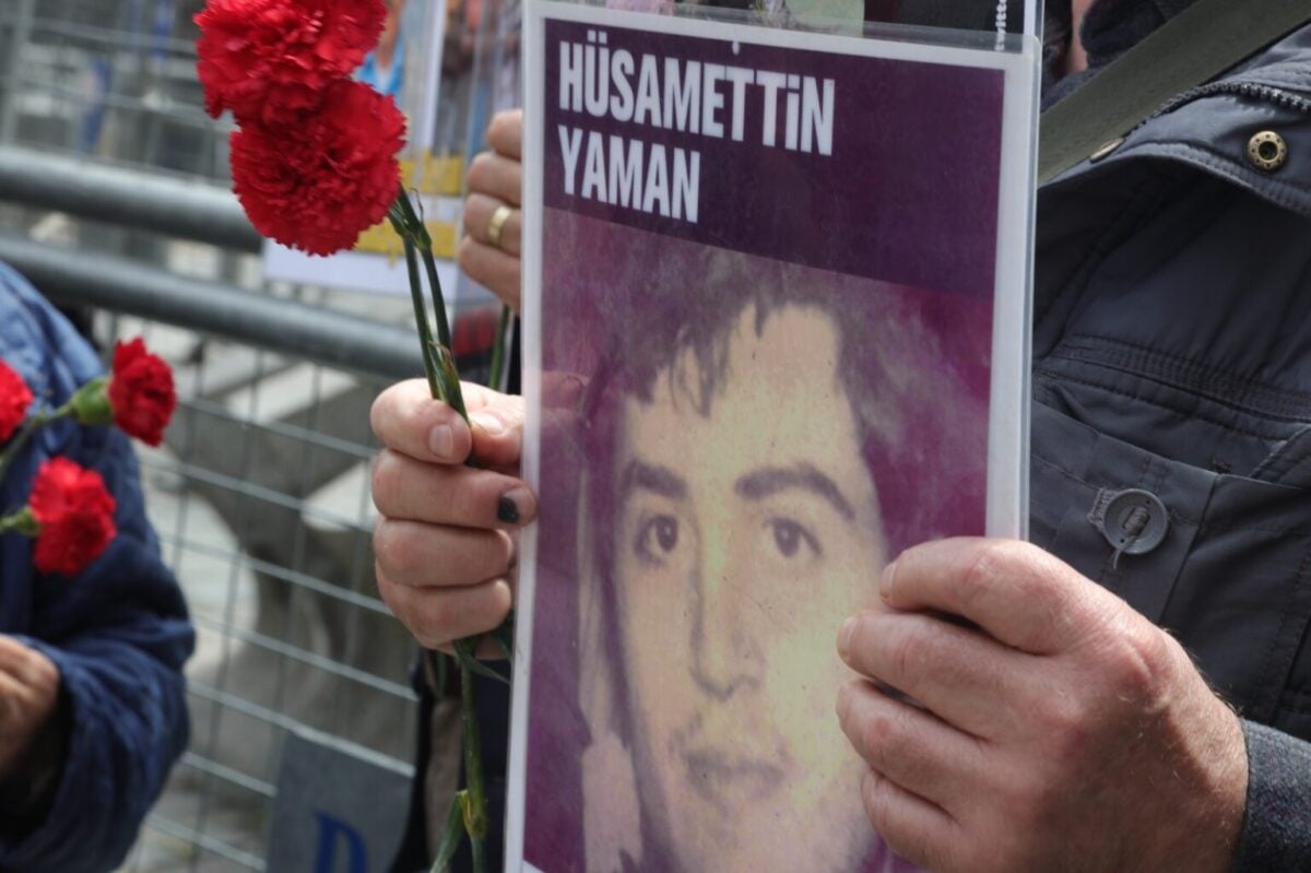 Cumartesi Anneleri Hüseyin Yaman ve Soner Gül için adalet istedi