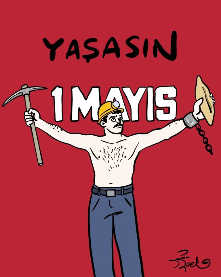 27 Nisan haftasının karikatürü:: 1 Mayıs İşçi ve Emekçi Bayramı kutlu olsun