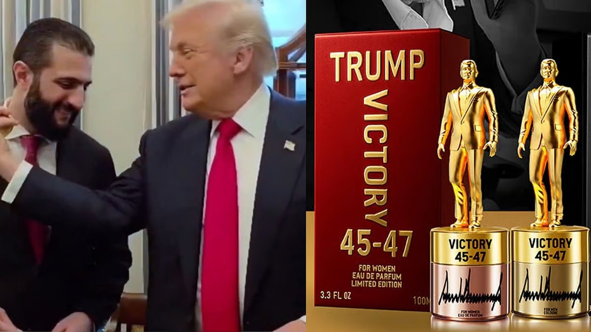 trump şara ve parfüm